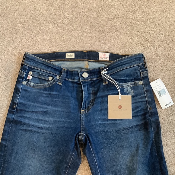 NEW AG Adriano Goldschmied Ballad Slim Boot Cut Jeans Made in USA size 25 - Picture 4 of 16